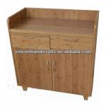 4 drawers design of bamboo chest