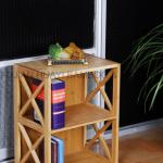 Bamboo Movable Book Shelf(Manufacturer)-HY-F136C