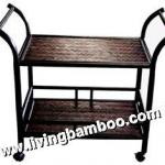 FOOD CARRY DK BRWON DISSAMLE BAMBOO SHELF