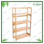 4 Tier bamboo bookshelf