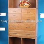 Bamboo Solid Book Shelf-HY-F201