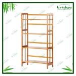 4 tiers Bamboo bookcase-EHL130710Y