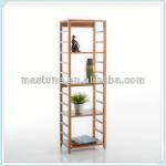 new design modern folding bamboo 4-Tier Rack