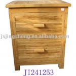 Bamboo cupboard with two drawers