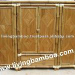 BIG FOUR DOOR BAMBOO WARDROBE