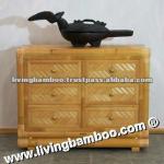 PUEBLO 6 DRAWERS BAMBOO CABINET