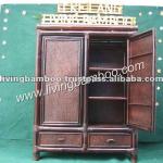 Bamboo Wardrobe Closet Cabinets-