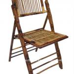 bamboo folding chair