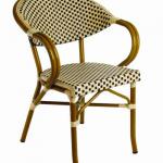 2011 new style bamboo look rattan garden furniture chair
