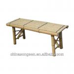 Bamboo natural garden chair/Chinese bamboo double bench/garden leisure bench-SS-YY074