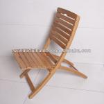 Eco-Friendly Bamboo Folding Deck Lounge Chair