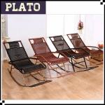 Leisure outdoor chair,wooden deck chair,rocking chair for elders