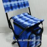 Folding fishing chair with cooler bag and handle carrying,cooler stool