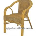 restaurant aluminum bamboo dining chair chiavari wicker cane chairs (YC046)