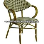 French Bistro Rattan Chair PE rattan furniture E6014