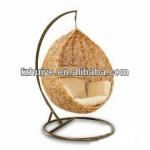 hanging indoor bamboo swing chair for bedroom