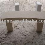 MOON shape stone bench