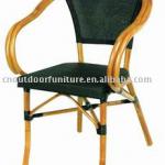 Copy bamboo cane aluminum chair