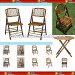 Popular Folding Bamboo Chair And Table