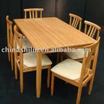 bamboo table and chair-