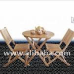 bamboo chairs andn table-BG 01