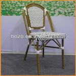 Garden Outdoor Wicker Bistro Chairs for Restaurant use-