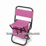 Cooler chair with backrest