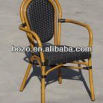 aluminum furniture outdoor/ bamboo restaurant chairs-