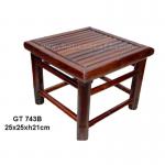 Square bamboo chair made in Vietnam (GT 743B)-GT 743B
