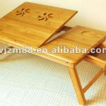 Bamboo foldable laptop table