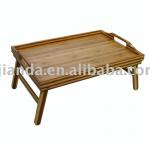 Bamboo breakfast table