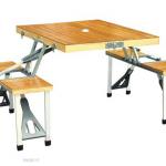 bamboo folding outdoor picnic table DN-WT-04