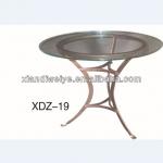 Glass and metal Coffee Table,