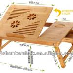 Multifunctional and portable bamboo computer desk-CD 1