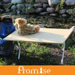 Bamboo camping table one action table side table fold table for outdoor use with carry bag-PCT-341