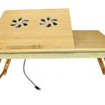 Portable Computer Desk Folding Table,Wooden Laptop Table
