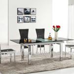 2013 Modern Square Folding Console Table/Glass Dining Room Table L806B