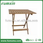 2013 high quality folding dining table made of nature bamboo