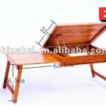 Oak Portable Laptop Table-TAD 026