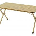 Outdoor bamboo folding table, outdoor folding table camping table folding camping equipment table]-aimika0034