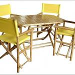Bamboo outdoor furniture-
