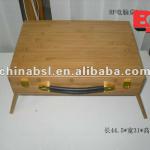Long Bamboo Computer Desk