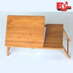 Newest designed bamboo knock down natural color computer desk