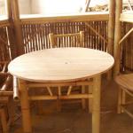 Bamboo tea table-