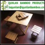 Bamboo furniture, bamboo table, folding computer desk-ql-0034