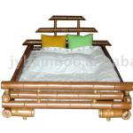 bamboo bed-