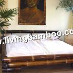 SAI GON DARK BROWN BAMBOO BED