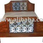 WOODEN BED-
