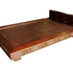 Wood Bed Decorate Sugar Palm-