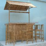 bamboo tiki bar set-